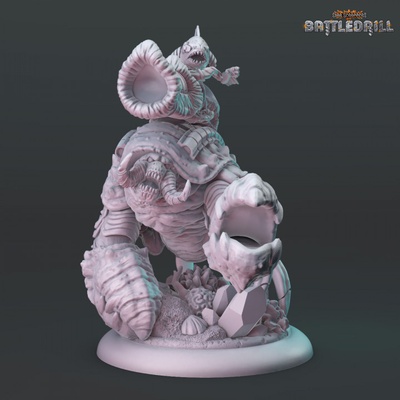 3d stampabile idrani kra 39 bone linebreaker by hexy studio tavolo personaggi creature sci fi universo 3d print model - Mito3D