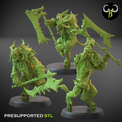 3d printable savage raider setc by claybeastcreation tabletop characters & creatures fantasy universe 3d print model - Mito3D
