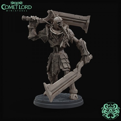 3d printable large undead minions by comet lord miniatures tabletop characters & creatures fantasy universe 3d print model - Mito3D