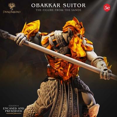 3d printable dragonbond tribes obakkar suitor by draco studios 3d print model - Mito3D