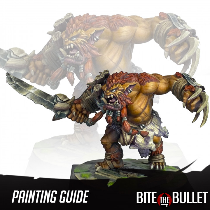 3d printable pdf painting guide zhurk bugbear chief by bite bullet education art plastic tools 3D print model - Mito3D