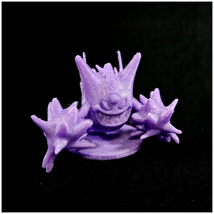 mega gengar fan art 3D print model - Mito3D