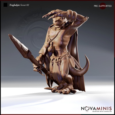 3d imprimible troglodita explorar 02 by novaminis 3d print model - Mito3D