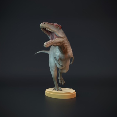 3d imprimible meraxes gigas corriendo dinosaurio by perro juguetes juegos animal criatura cifras mesa caracteres criaturas 3d print model - Mito3D