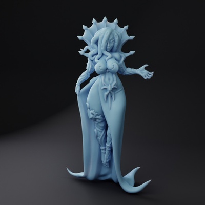 3d printable flaya - lilithid mind seducer by twin goddess miniatures 3d print model - Mito3D