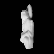 pensieroso bodhisattva padmapani museo dell'ermitage san pietroburgo scansione 3d print model - Mito3D