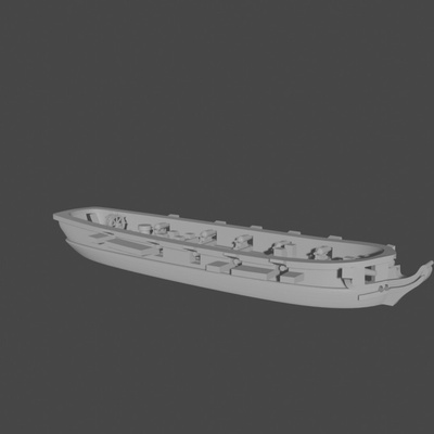 3d yazdırılabilir gb ingiliz archer class tabanca brik beleş 12 silahlar 1801 16 aoa 29 by turner minyatürler masaüstü karakterler yaratıklar tarihi evren araçlar makineler 3d print model - Mito3D