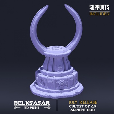 3d yazdırılabilir kültist sunaklar by belsasar 3dprint masaüstü arazi fantezi 3d print model - Mito3D