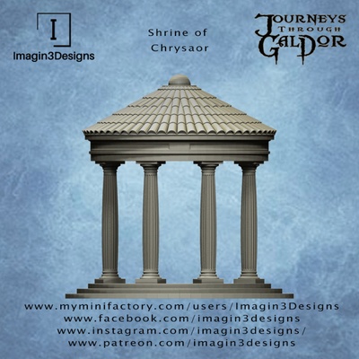 3d imprimable tombeau of chrysaor by imagin3designs table terrain fantaisie 3d print model - Mito3D