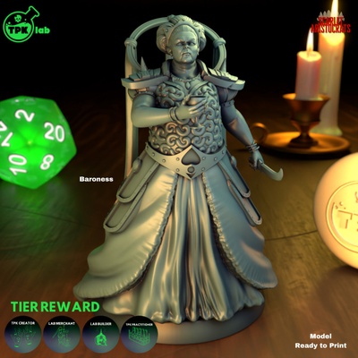 3d imprimable vampire baronne by tpk laboratoire 3d print model - Mito3D