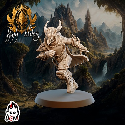 3d stampabile blitzer 1 alto elfi squadra by ogni miniature tavolo personaggi creature fantasia universo 3d print model - Mito3D