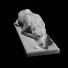 dinamarquês cão mus des beaux artes lyon scan 3d print model - Mito3D
