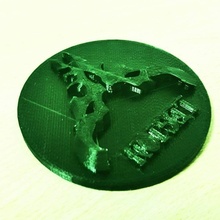 warcraft legione distintivo fan art badge worldofwarcraft 3d print model - Mito3D