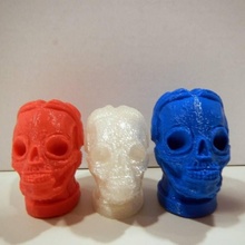 space skull fan art 3d print model - Mito3D
