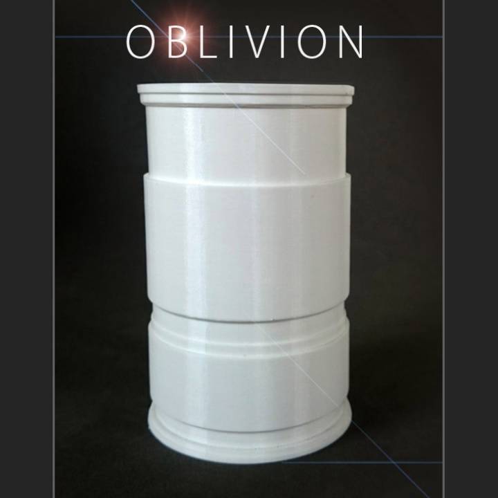 oblio vaso fiori replica giardino contenitore film prop penpot robox moore forge3d martin 3D print model - Mito3D