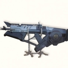 razorback pistolet service accessoires cosplay arme feu jeu vidéo guerre callofduty devoir callof 3d print model - Mito3D