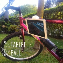 tableta pelota deportes aire libre bola bicicletas bicicleta apoyo ciclismo 3d print model - Mito3D