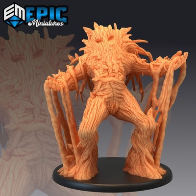 3d stampabile fatiscente tumulo viti vettore of tentacoli gigante pianta palude natura custode giungla incontrare by epic miniatures tavolo personaggi creature 3d print model - Mito3D