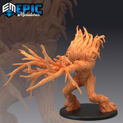 3d stampabile fatiscente tumulo attaccare vettore of tentacoli gigante pianta palude natura custode giungla incontrare by epic miniatures tavolo personaggi creature 3d print model - Mito3D