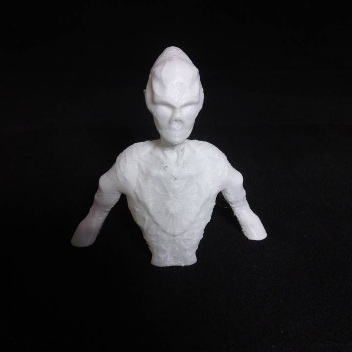 alien nebula fan art 3D print model - Mito3D