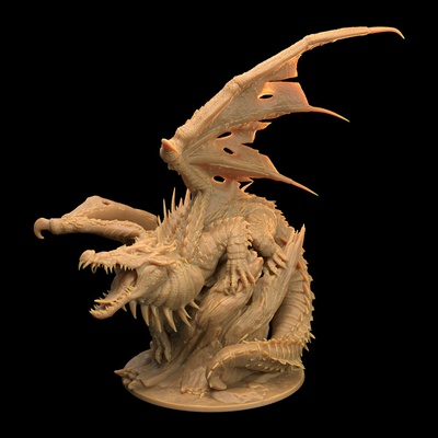 3d stampabile palude drago presupposto lealtà modello coccodrillo aligator by cacciatori lodge tavolo personaggi creature fantasia universo wargaming 3d print model - Mito3D