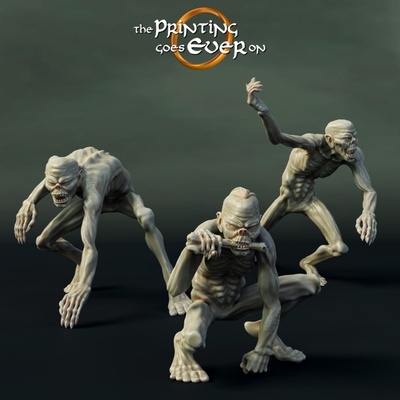 3d imprimible demonio necrófago paquete presupuesto by impresión on mesa juego guerra 3d print model - Mito3D