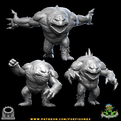 3d stampabile sbattendo porta by nemico figure tavolo personaggi creature sci fi universo 3d print model - Mito3D