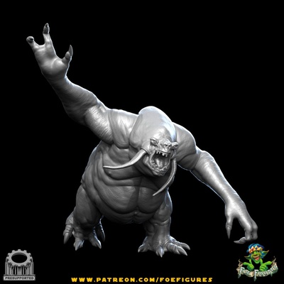 3d stampabile goliatano ricarica by nemico figure tavolo personaggi creature sci fi universo 3d print model - Mito3D