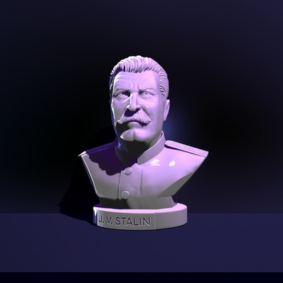 3d imprimível fracasso of joseph stalin by viktoriya kabanova brinquedos jogos mecânico maravilhas 3d print model - Mito3D