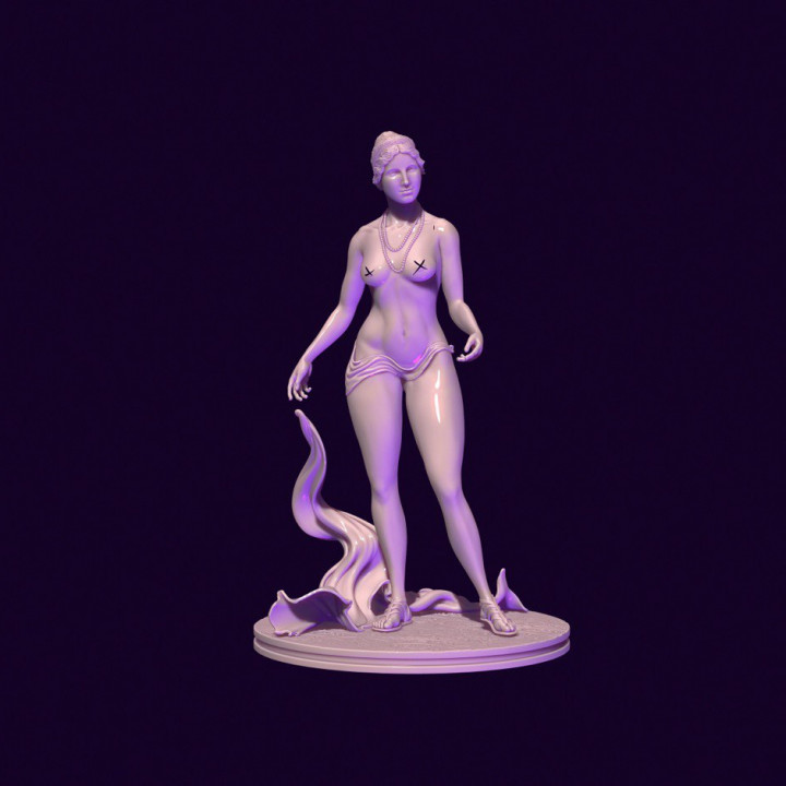 3d druckbar büste of aphrodite by viktoriya kabanova tischplatte zeichen kreaturen spielzeuge spiele mechanisch wunder 3D print model - Mito3D