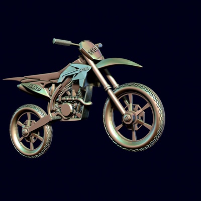 3d imprimível corrida motocicleta by viktoriya kabanova brinquedos jogos mecânico maravilhas 3d print model - Mito3D