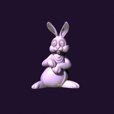 3d printable rabbit toy by viktoriya kabanova toys & games mechanical marvels 3d print model - Mito3D