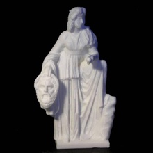melpomene ny carlsberg glyptotek copenhagen scan greek mythology sculpture woman 3dprint 3dscan myth culturalheritage muse 3d print model - Mito3D