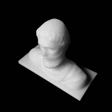 busto homem mus des beaux artes lyon scan 3d print model - Mito3D