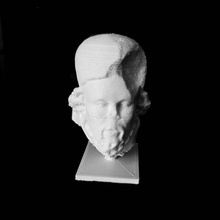 head prophet mus des beaux-arts lyon scan 3d print model - Mito3D