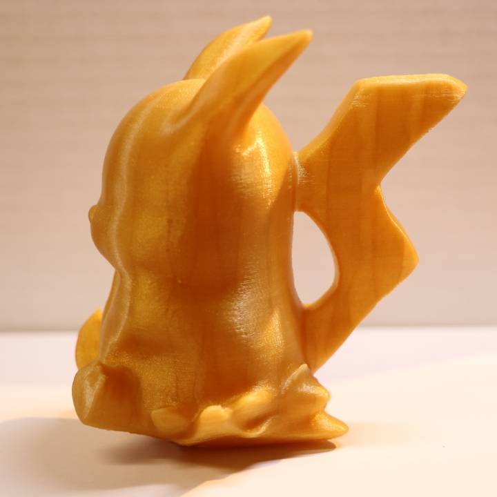 pikachu fan art figure game model pokeball pokemon statue toy character 3D print model - Mito3D