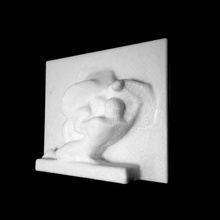 fight jacob angel mus des beaux-arts lyon scan 3d print model - Mito3D