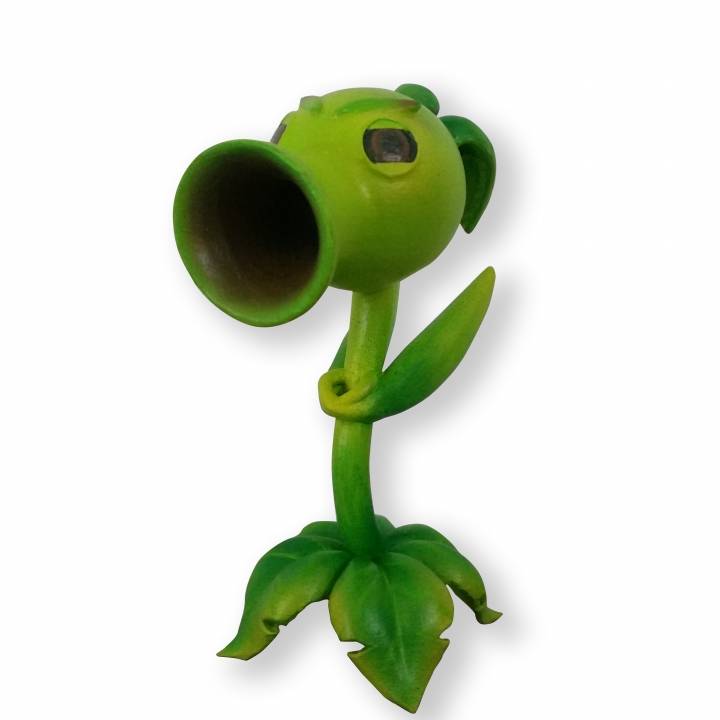 peashooter Pflanzen zombies garden warfare fan Kunst Abbildung Figur Spiel Charakter video xbox pvz popcap 3D print model - Mito3D