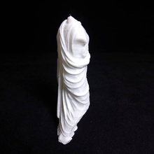 statue draped woman mus des beaux-arts lyon scan 3d print model - Mito3D