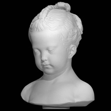 young girl la boudeuse scan 3d print model - Mito3D