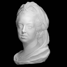 comtesse feuqui res scan 3d print model - Mito3D