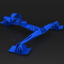 rc ducted fan skier gadgets & electronics ski ductedfan 3d print model - Mito3D