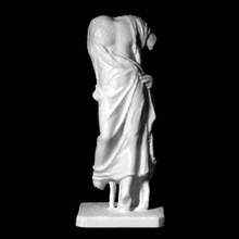 statue draped man mus des beaux-arts lyon scan 3d print model - Mito3D