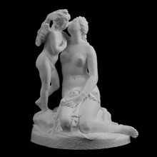 venus kissing cupid collection lincoln uk scan england greek sculpture marble 19thcentury lincoln-collection 3d print model - Mito3D