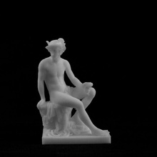 mercúrio coleção lincoln reino unido scan deus mitologia romano viajar mármore 3d print model - Mito3D