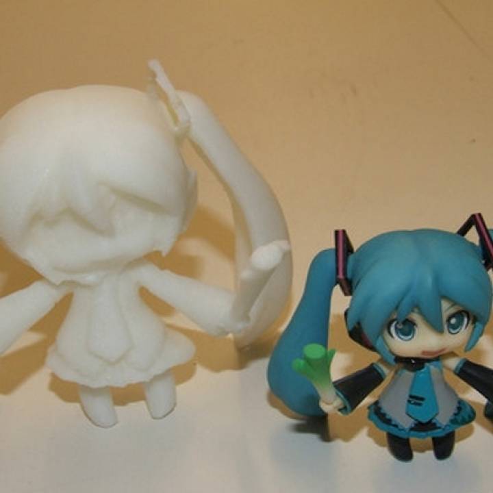 hatsune miku sanat hayranı 3D print model - Mito3D