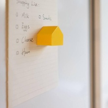 casa ímã geladeira jardim cozinha compras nota minimalista lembrete lista 3d print model - Mito3D