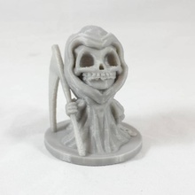chibi sombrio fan art grim bruxas crânio morte reaper 3d print model - Mito3D
