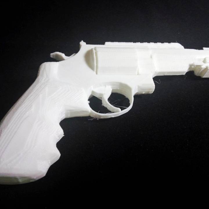 r8 revólver réplica cs props cosplay csgocs gor8revolverreplica 3D print model - Mito3D