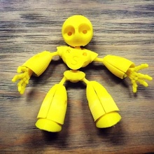 petit robot jouets jeux mignon 3d print model - Mito3D